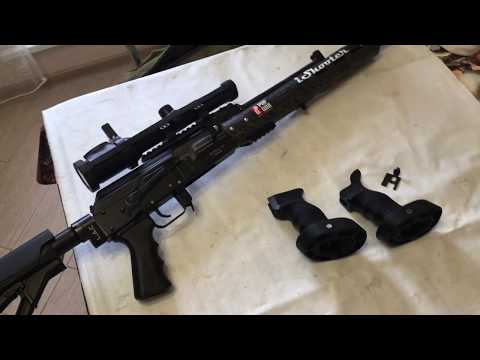 Видео: ВПО-148 замена рукоятки и доработка штатного УСМ