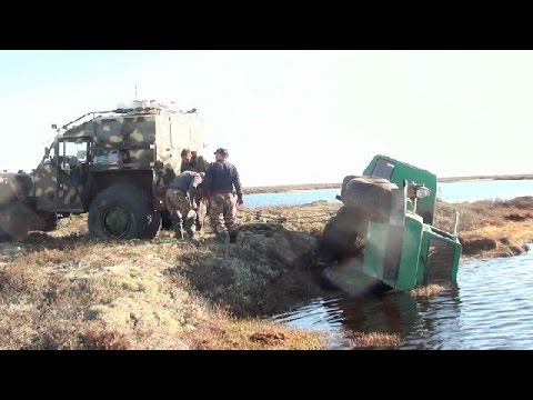 Видео: Вездеход Хищник на помощь Страннику, путешествия в выходные