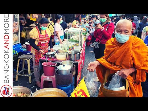 Видео: Silom Soi 20 в Бангкоке: место для завтрака с уличной едой
