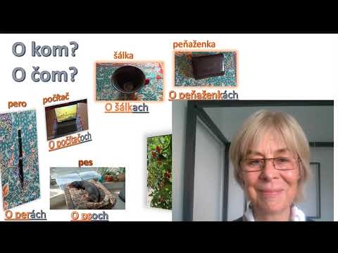 Видео: Краткий курс словацкой грамматики IV - грамматика на практике 21. Lokál. Часть II