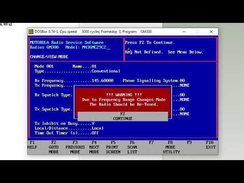 Видео: Программирование радиостанций Motorola GM300 и GP300
