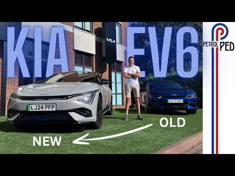 Видео: Рестайлинг Kia EV6 2024 года — новый дизайн, увеличенный запас хода и более быстрая зарядка — ПЕР...