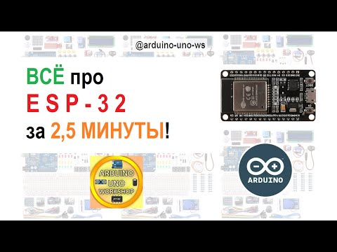 Видео: ОБЯЗАТЕЛЬНО ПОСМОТРИ! ВСË про ESP32 за 2 МИНУТЫ! ТЕЛЕГА arduino_uno_ws #shorts