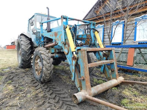 Видео: Купил МТЗ-82 с КУНом, прицепом! Обзор, запуск ТРАКТОРА! Легендарный ТРАКТОР из СССР!