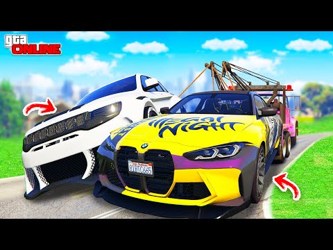 Видео: УГНАЛ САМУЮ КРУТУЮ КОЛЛЕКЦИЮ БМВ! - БИТВА ЭВАКУАТОРОВ В ГТА 5 ОНЛАЙН