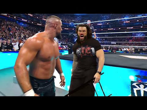 Видео: WWE 12 ноября 2025 г. Возвращение Романа Рейнса и Brutal Attack Брона Брейкера. Основные моменты ...