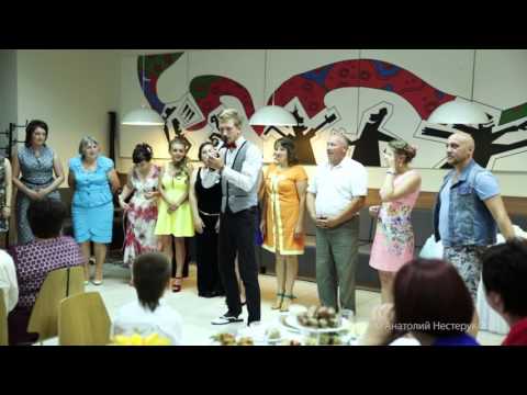 Видео: Салют на свадьбе прямо в зале - супер конкурс!