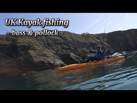 Видео: Рыбалка с каяка на морского окуня в Великобритании — Корнуолл