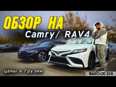 Видео: Обзор цен Toyota. Тойота Камри или Рав-4? Авто из Грузии.#mastervadya #automobile #обзор #top