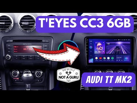 Видео: Обзор Teyes CC3 | Обзор головного устройства Android | Модификации Audi TT Mk2 2007 года