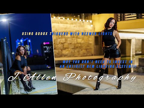 Видео: Использование триггеров GODOX/Flashpoint с подсветкой NEEWER...Звучит интересно!!!!