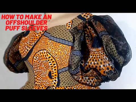 Видео: КАК СДЕЛАТЬ РУКАВ-БУФЕТ С ОТКРЫТЫМИ ПЛЕЧАМИ/УВЕЛИЧЕННЫЕ РУКАВЫ