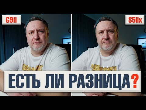 Видео: Правда ли МИКРА хуже ПОЛНОГО КАДРА? Panasonic Lumix G9ii vs S5iix