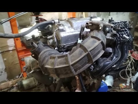 Видео: Запуск инжекторного двигателя ока (проект квадр)