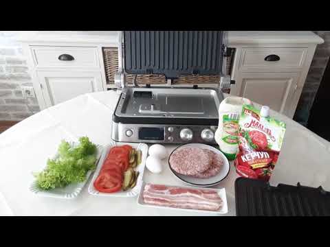 Видео: готовлю разную пищу на  MULTIGRILL  от  DELONGHI  за 15 минут...