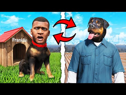 Видео: ФРАНКЛИН и ЧОП ПОМЕНЯЛИСЬ ТЕЛАМИ в GTA 5!