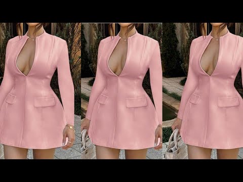 Видео: КАК СКРОЙТЕ ПЛАТЬЕ-БЛЕЙЗЕР С РАСШИРЕННЫМИ БЕДРАМИ / ПОДХОДИТ ДЛЯ НАЧИНАЮЩИХ