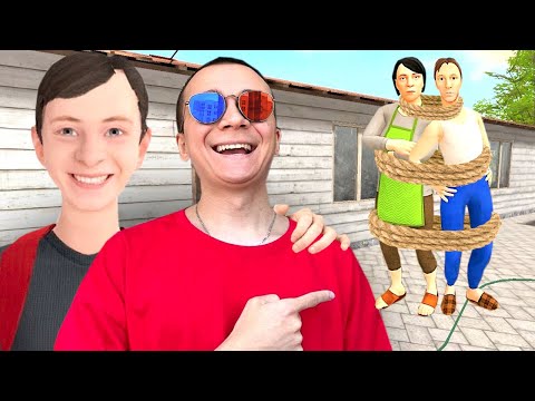 Видео: 😅ПОМОГ АНДРЕЮ СБЕЖАТЬ ОТ РОДИТЕЛЕЙ