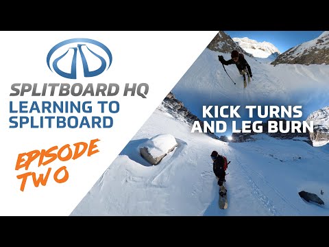 Видео: Учимся кататься на сплитборде | Эпизод второй | Повороты ногами и жжение в ногах