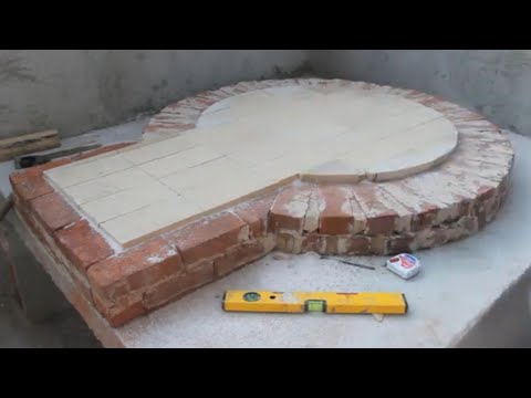 Видео: Каменная печь Черная печь Конструкция печи для пиццы, список материалов