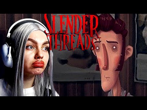 Видео: ПЕЧАЛЬНЫЙ ПИСАТЕЛЬ ✜ Slender Threads #1