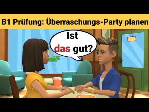 Видео: Устный экзамен по немецкому языку B1 | Спланируйте что-нибудь вместе/диалог | разговор, часть 3