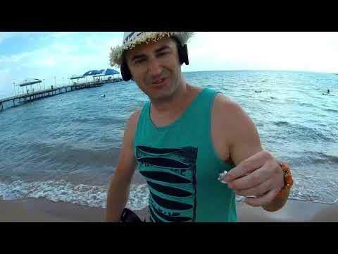 Видео: Находки металлоискателем на популярном пляже СНГ. Иссык-Куль.