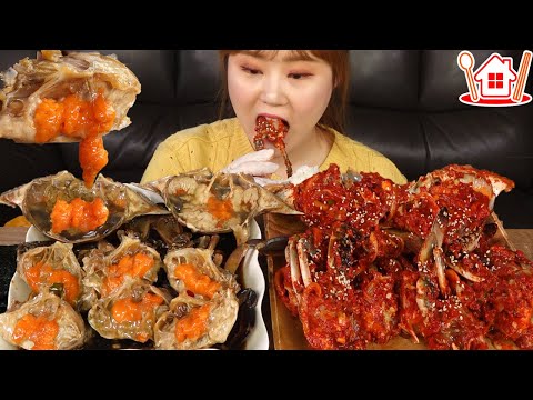 Видео: Mukbang | 🦀 приготовить и съесть ганджанг геджанг и корейский ганганг. (Простой рецепт)