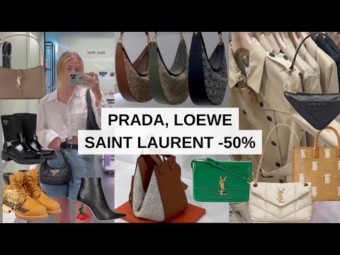 Видео: PRADA, SAINT LAURENT, LOEWE, BURBERRY И ДРУГИЕ РАСПРОДАЖИ ИЗ АУТЛЕТОВ: ВИДЕОБЛОГ С ЦЕНАМИ | Отзыв...
