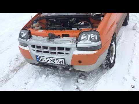 Видео: Заводим Дизель в -20 Фиат Добло 1.9! Как Завести Дизель в Мороз? (#MadMax)