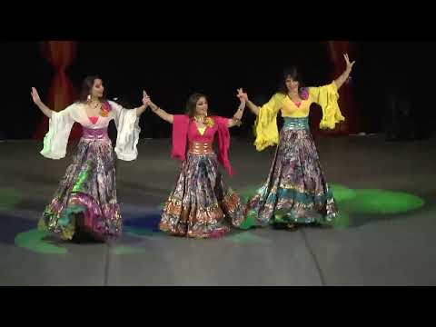 Видео: Цыганский балканский танец "Ай цыгане". Zemfira studio. Красноармейск. Фрагмент концертной программы