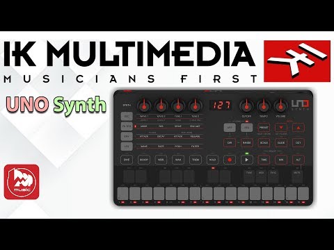 Видео: IK Multimedia UNO Synth аналоговый синтезатор