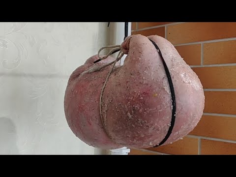 Видео: Супер вяленое мясо в домашних условиях. Каврух деликатес на праздничный стол.