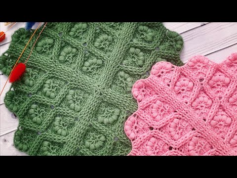 Видео: 💥Плед единым полотном узором 3D💥Узор для пледа и декора💥Plaid crochet pattern 3 D💥Не мотив!💥Часть 1