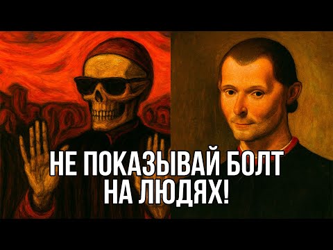 Видео: НИКОГДА НЕ ДЕЛАЙ ЭТО ПРИ ЛЮДЯХ, иначе ТЕБЕ КОНЕЦ - Макиавелли