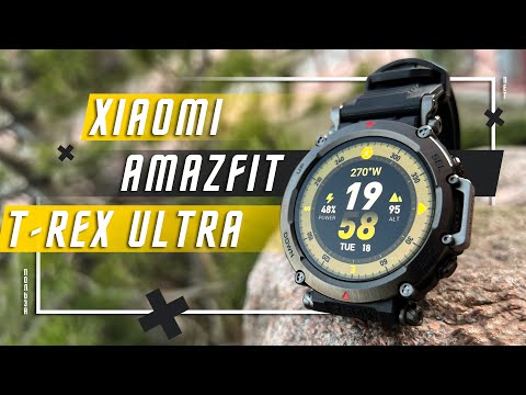 Видео: ЛУЧШИЙ ТОП 🔥 УМНЫЕ ЧАСЫ XIAOMI Amazfit T-Rex Ultra Smart Watch AMOLED GPS СОЛИ НЕ БОЯТСЯ СМАРТ ЧАСЫ