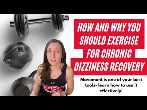 Видео: Как и почему нужно заниматься спортом для восстановления после хронического головокружения — ПППГ...