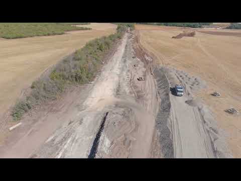 Видео: Модернизиране на жп участък Оризово - Михайлово  23.09.2025г