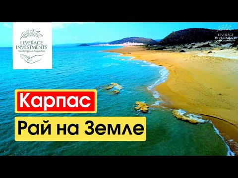 Видео: Знаменитый полуостров Карпас. Заповедная зона Северного Кипра. Leverage Investments