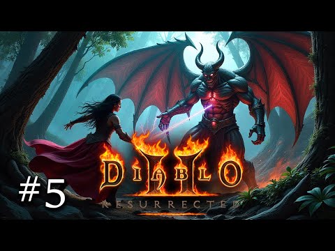 Видео: Diablo 2 с трекером Holy Grail - Завалил Мефисто и прошел Акт 3