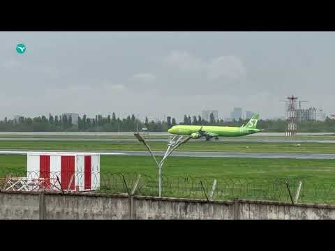 Видео: "Привет, Ташкент! Посадка в основной аэропорт Узбекистана"