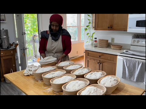 Видео: День из жизни хлебопекарни на закваске