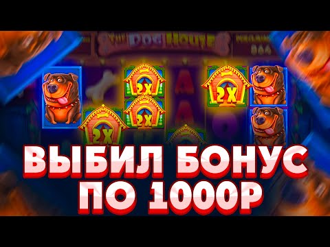 Видео: СЛОВИЛ ЛЮТЫЙ БОНУС ПО СТАВКЕ 1000Р И СЛОВИЛ ОГРОМНЫЙ ЗАНОС В THE DOG HOUSE MEGAWAYS/ ДОГ ХАУС ЗАНОС