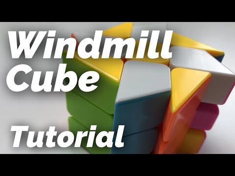 Видео: Учебное пособие по созданию куба-мельницы в стиле CubeStyle