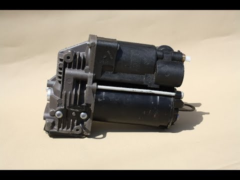 Видео: Mercedes W164 OM642 3.0 V6, Компрессор пневмоподвески