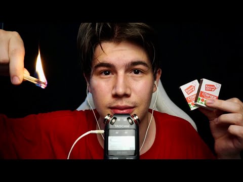 Видео: АСМР СПИЧКИ - ЗВУКИ ОГНЯ И МНОГО МУРАШЕК