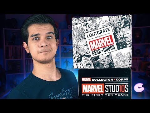 Видео: КОРОБКИ MARVEL из США