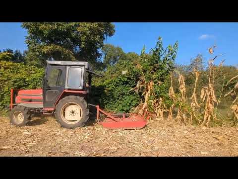 Видео: Саморобний мульчер по кукурудзі