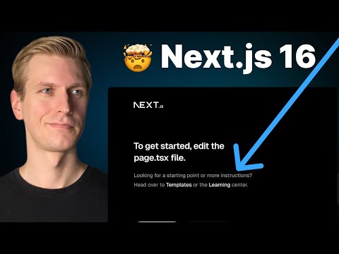 Видео: Next.js 16 ОГРОМНОЕ ОБНОВЛЕНИЕ — не могу поверить, что они это изменили
