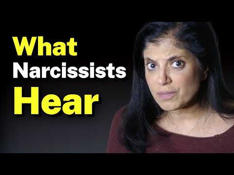 Видео: Что слышит нарцисс, когда вы говорите